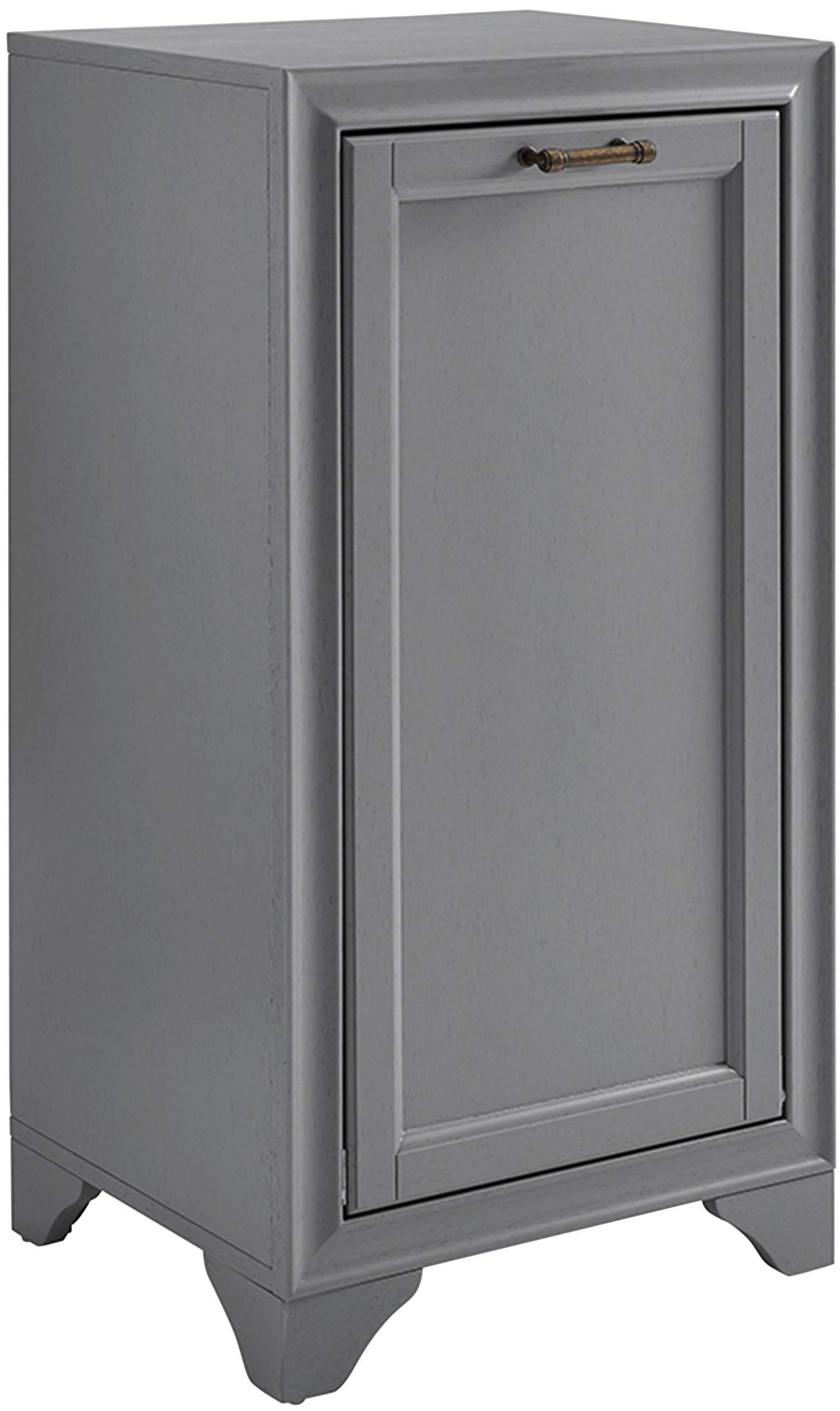 Crosley Furniture Tara Laundry Hamper with Linen Sorting Bag, Bathroom Storage and Organization