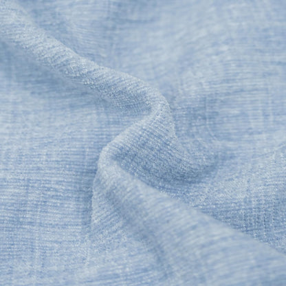 CaliTime Throw Pillow Covers Decorative 16 X 16 Inches Pack of 2 Cozy Chenille Cushion Cases for Couch Sofa Bed Living Room Home Baby Blue