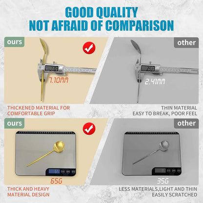 Matte Rose Gold Silverware Set for 4,Modern Stainless Steel Brushed Cutlery Set,20-Pieces Heavy Duty Flatware Set,Knives Spoons and Forks Set Utensils Set, Satin Finish, Dishwasher Safe