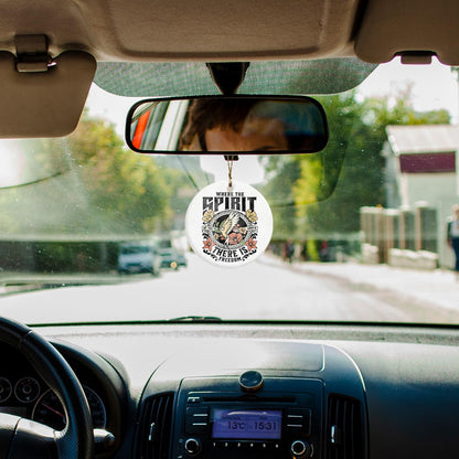 Christian Christmas Ornaments, Boho Floral Bird Spirit Scripture Religious Ceramic Christmas Xmas Ornament Keepsake Decorations, Christian Gifts for Women Teen Girls