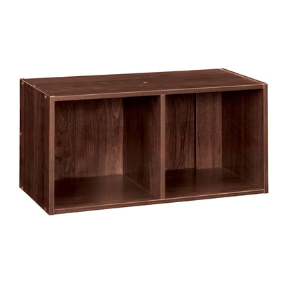 ClosetMaid Cubeicals 2-Cube Storage Shelf Organizer - Stackable or Wall-Mountable, Easy Assembly