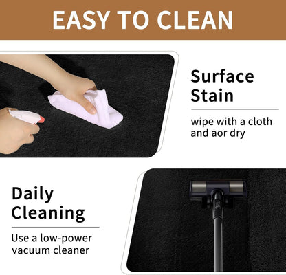 Sour Lemon 6x9 Area Rugs for Living Room, Soft Large Area Rug Fluffy Rugs for Bedroom，Machine Washable Area Rug Non Slip Carpet Rug for Living Room Playroom Kids Room Home Decor