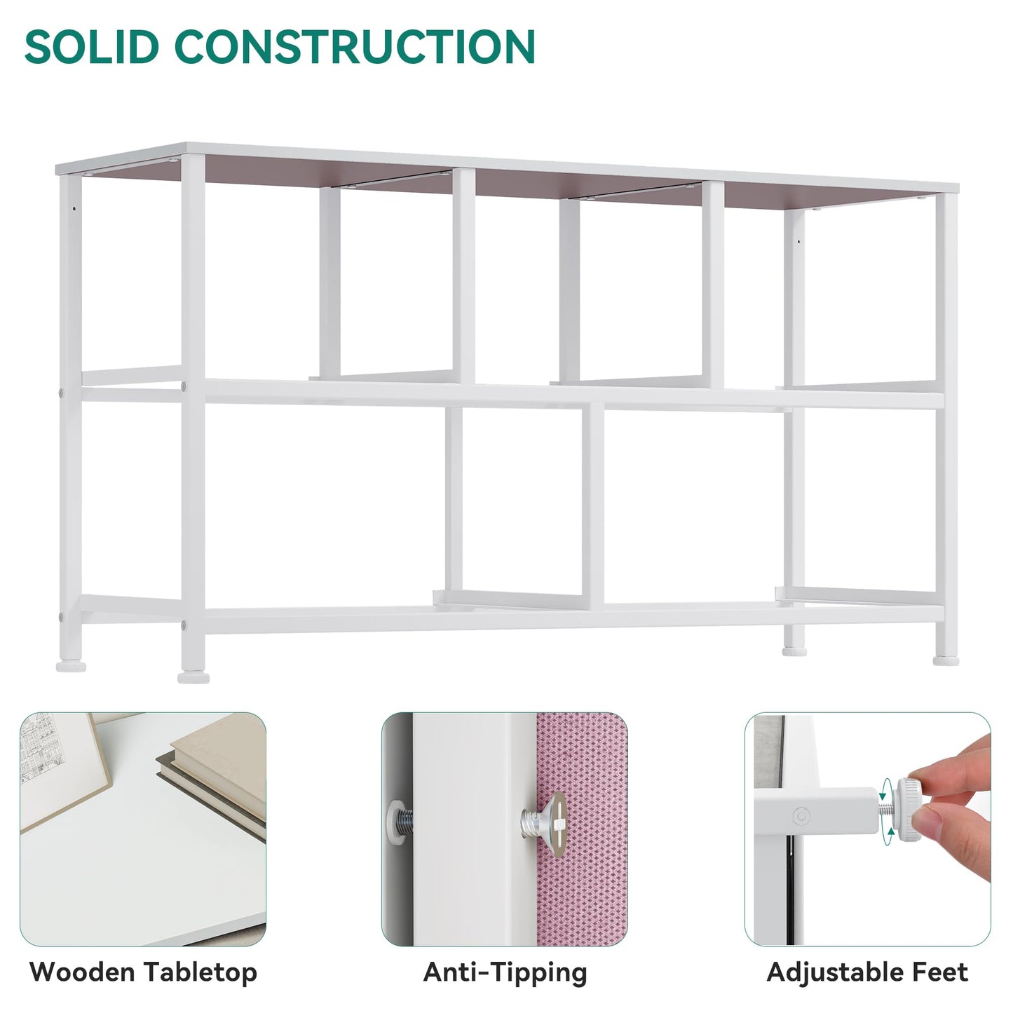 YITAHOME 5 Drawer Dresser - Fabric Storage Tower, Organizer Unit for Bedroom, Living Room, Hallway