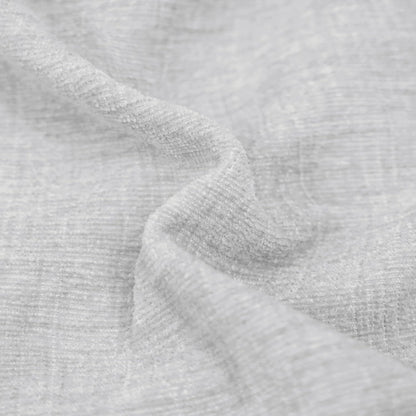 CaliTime Throw Pillow Covers Decorative 22 X 22 Inches Pack of 2 Cozy Chenille Cushion Cases for Couch Sofa Bed Living Room Home Moonbeam Gray