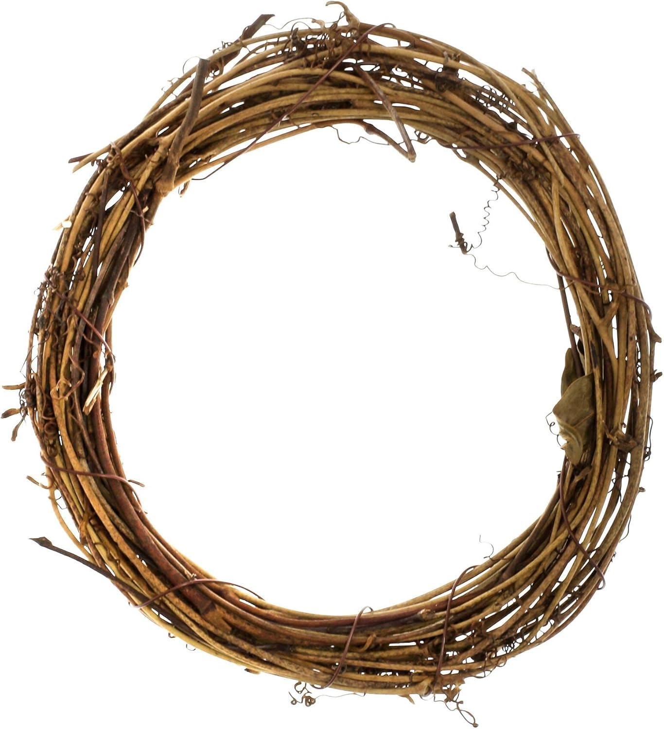 6" Natural Grapevine Wreath by Ashland - Ready-to-Decorate Rustic Home Decor for Weddings, Birthdays, Parties, and Holidays - Bulk 24 Pack
