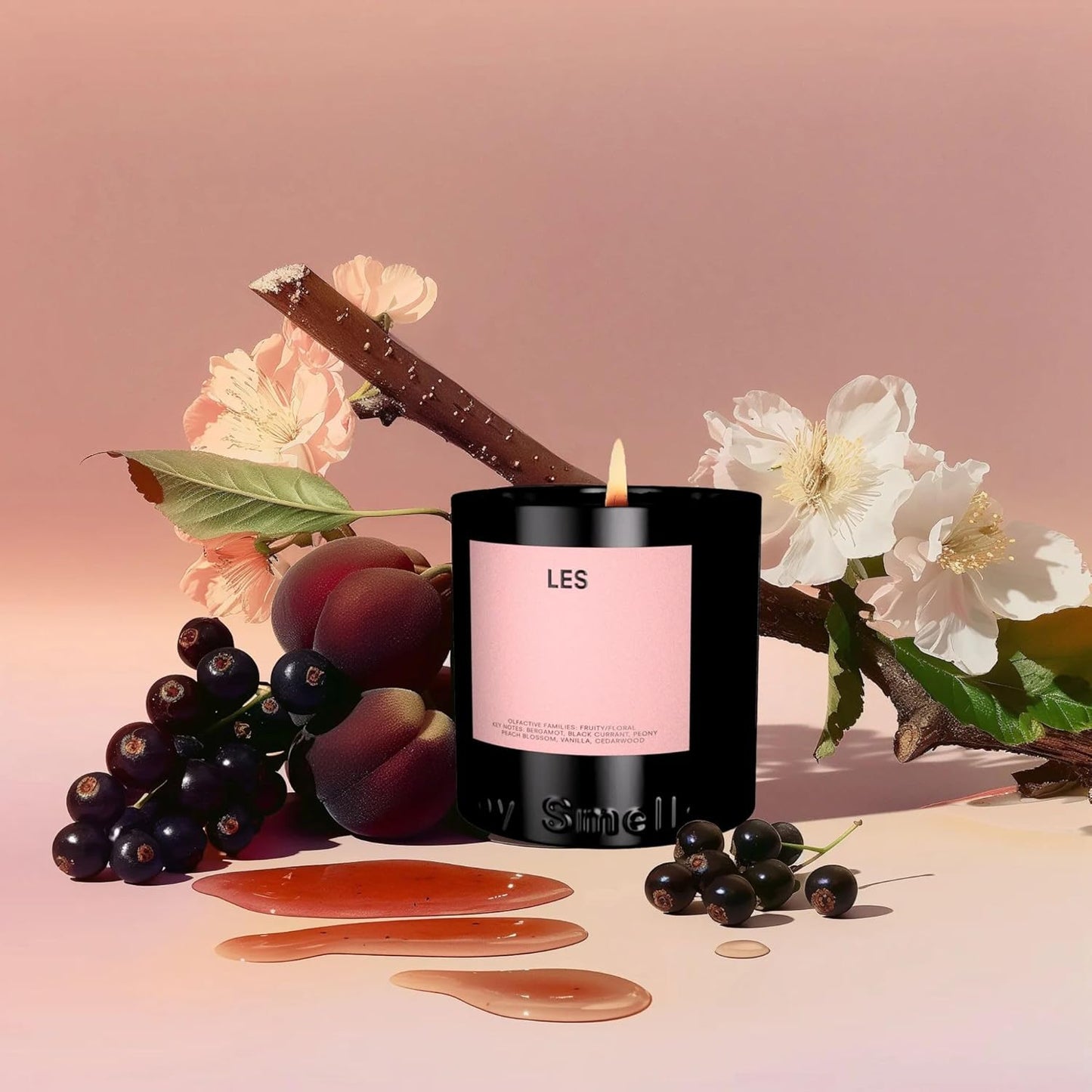 Boy Smells Les Scented Candle for Men and Women, Coconut, Beeswax, & Soy Candle Blend, Aromatherapy Candles for Home, 8.5 oz Jar, 50 Hour Burn