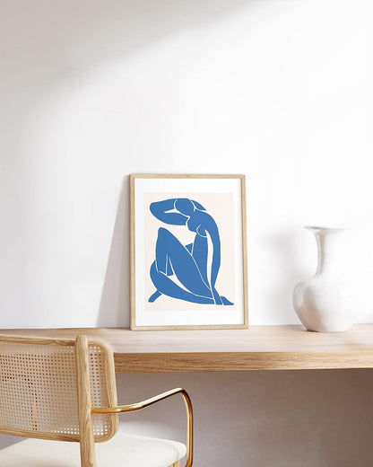 HAUS AND HUES Beige Oak Wood 12x16 Picture Frame - Modern Wood Wall Art Display - Lightweight 12x16 Frame for Art Prints, Photos, Posters - Ready-to-Hang Vertically & Horizontally