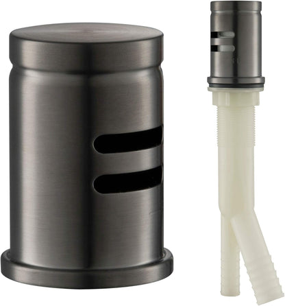 KRAUS Dishwasher Air Gap in Spot Free Black Stainless, KAG-2SFSB