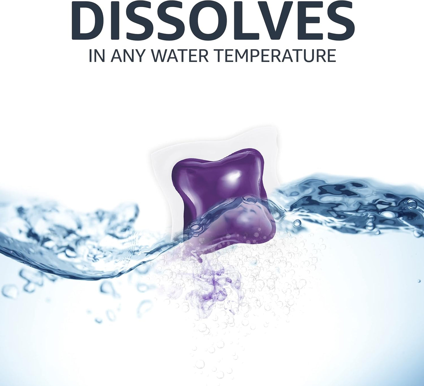 Amazon Basics Laundry Detergent Pods, 120 Pacs for 120 Medium Loads, Lavender Scent, (Previously Solimo) (Pack of 2)