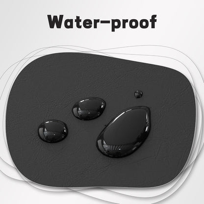 30-Inch Round Storage Ottoman, Modern Ottoman Coffee Table with Removable Top for Living Room, Bedroom, Office (Black)