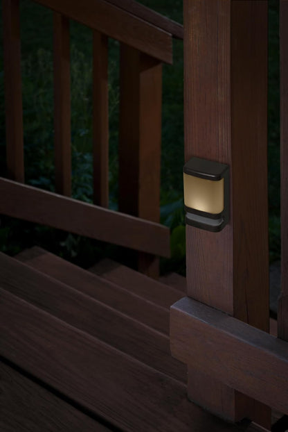 BL625-3 Motion Sensing Stair and Deck Light, LED, Battery Operated, Dusk to Dawn Sensor, 30 Seconds or 5 Minutes Brightness Setting, Indoor and Outdoor