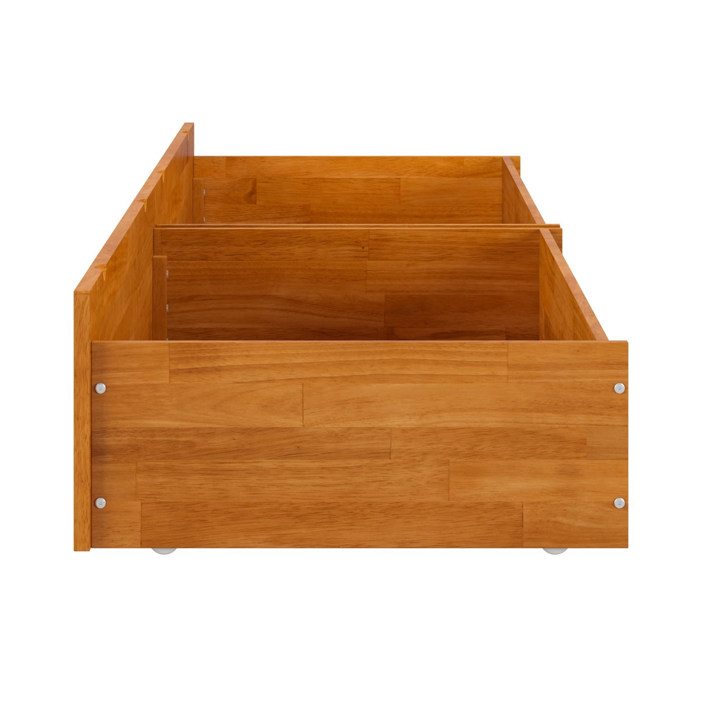 AFI Queen/King/Twin XL Under Bed Storage Drawers (Set of 2), Light Toffee