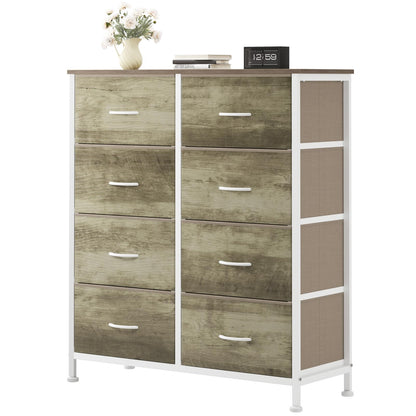 OLIXIS 8 Drawer Storage Dresser for Bedroom, Closet Organizers Units