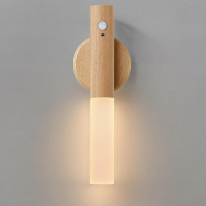 Montford Battery Operated Wall Sconces, Motion Sensor Night Light Magnetic Wall Light Rechargeable Wall Sconce, Peel and Stick Sconce Lights for Bedside Stair Hallway