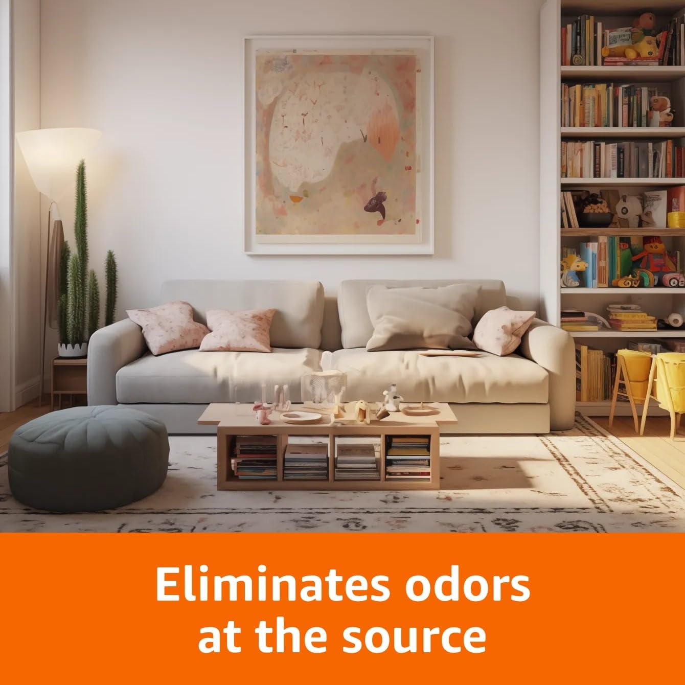 Amazon Basics Oxy Carpet Stain Remover Cleaner, Fresh Scent, 64 fl oz (Pack of 2)