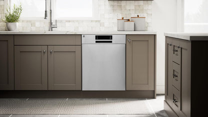 Kenmore 24" Built-in Stainless Steel Tub Dishwasher EasyFlex 3rd, SmartWash, UltraWash Plus, TurboDry, and Adjustable Rack, Energy Star Certified, Fingerprint Resistant