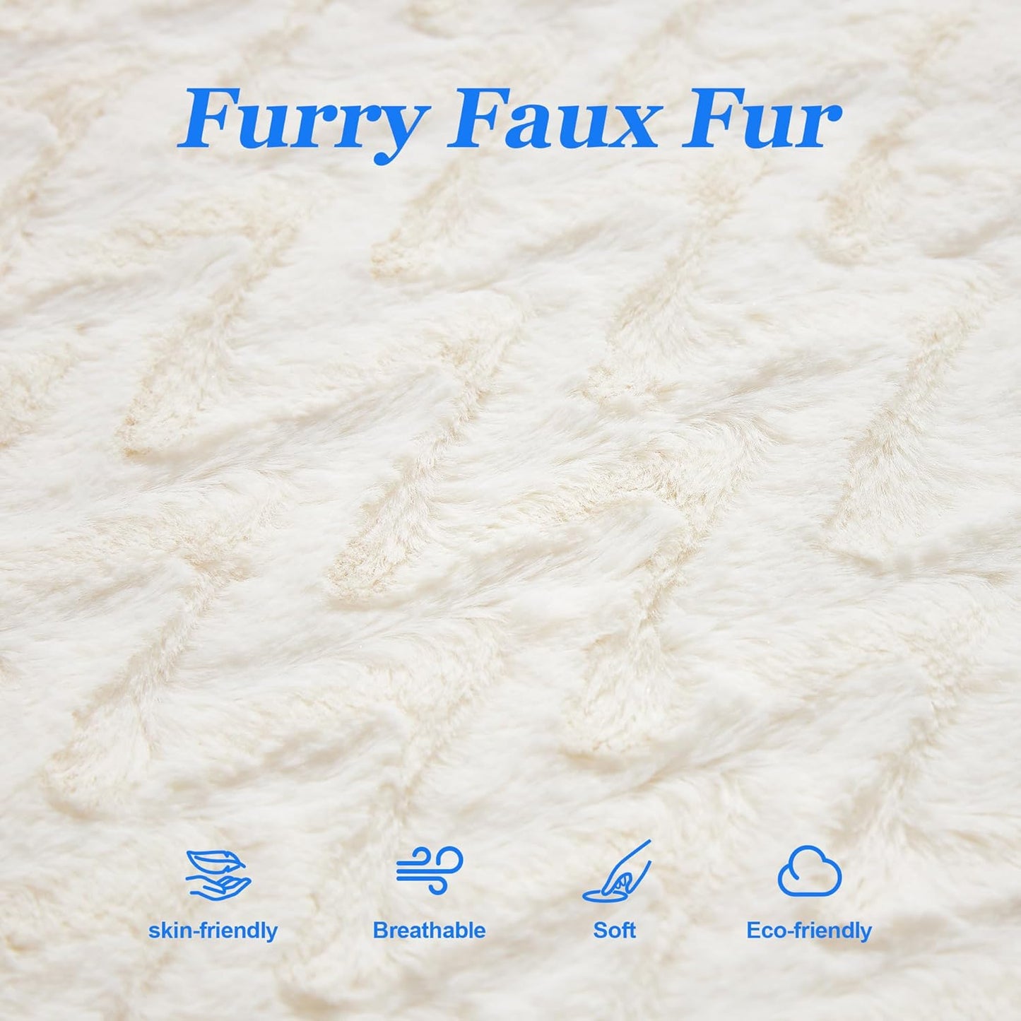 Hobestluk 3 in 1 Bean Bag Chair Giant Bean Bag Chairs for Adults with Chevron Plush Fur Cover Convertible Bean Bag Floor Cushion with Machine Washable Cover for Living Room (Chevron Plush White)