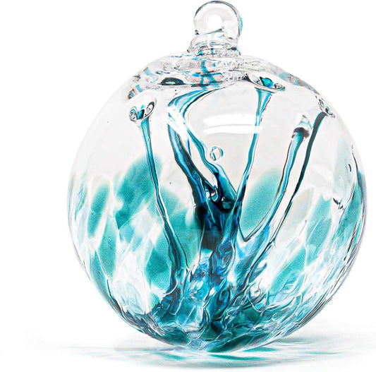 Luke Adams Handmade Glass Gazing Balls for Garden on Clearance – Hand Blown Glass Gazing Ball for