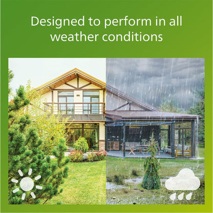 Philips Solar LED 1-Pack Ultra-Efficient Wall Lantern - Radii, Dusk to Dawn, Automatically Linkable, Daylight and Motion Sensor, 3000K Bright White Light, IP44, Black