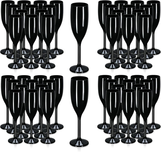 XUWAIDSGN Acrylic Champagne Flutes Toasting Glasses Unbreakable Mimosa Bar Reusable Wine Glasses
