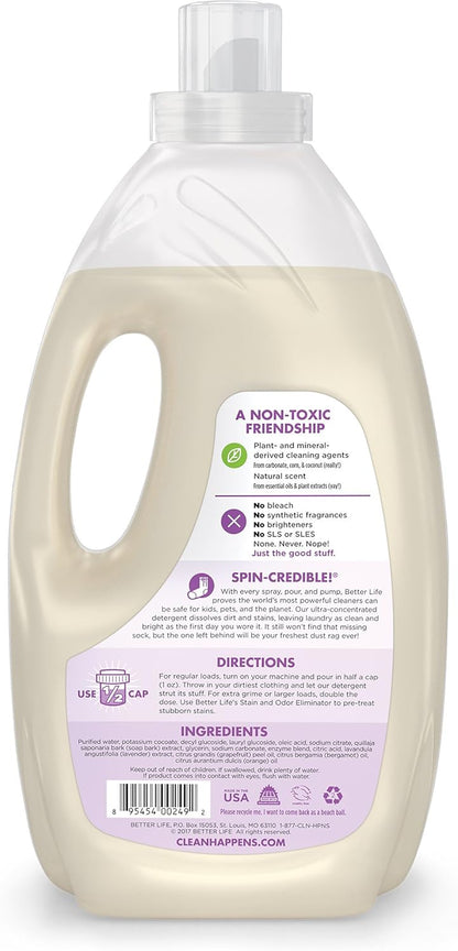 Better Life Natural Concentrated Laundry DetergeJuniper Grapefruit, 64 loads