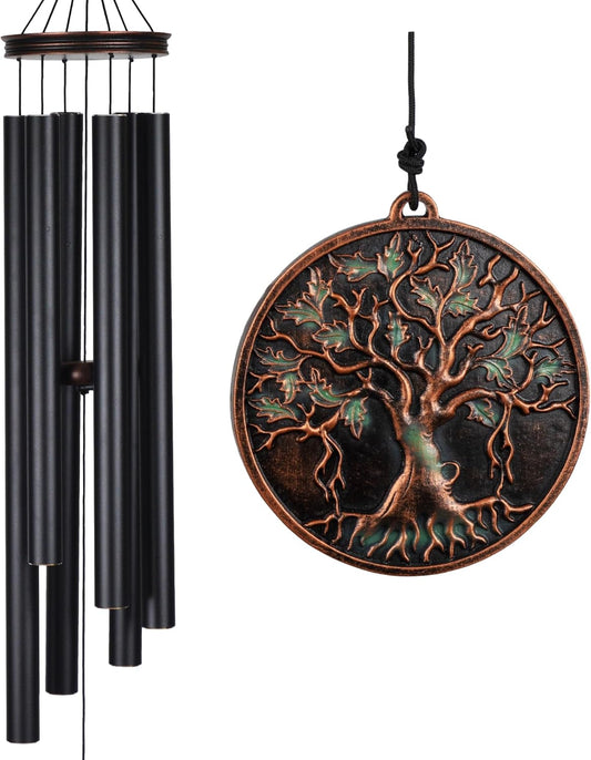 Vanquer Large Wind Chimes for Outside Deep Tone - 46'' Wind Chimes Outdoor Clearance, Memorial