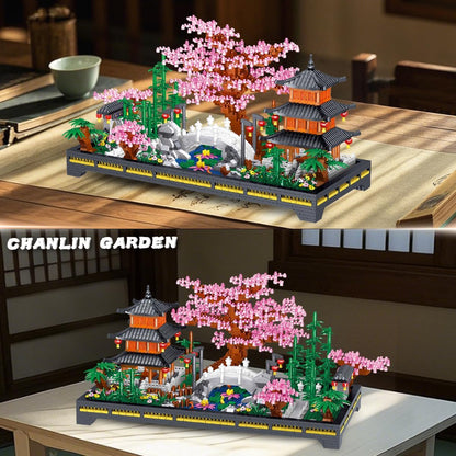 DAHONPA Zen Forest Garden Micro Mini Building Blocks Model Kit (2805 Pieces), Architecture Gift for Kids and Adults