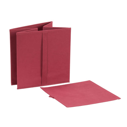 Household Essentials 332-1 Foldable Fabric Storage Bins | Set of 6 Cubby Cubes with Vertical