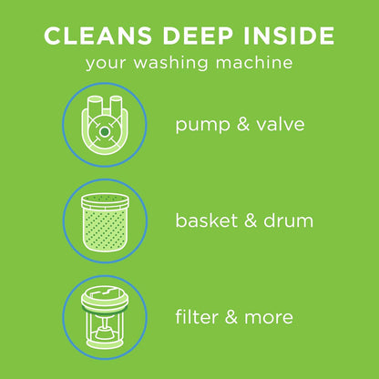 Affresh Washing Machine Cleaner, Cleans Front Load and Top Load Washers, Including HE, 3 Tablets