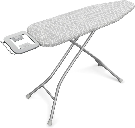 Yaheetech Foldable Ironing Board, Heavy Duty Iron Board with 9 Adjustable Heights, 4 Layer Cover