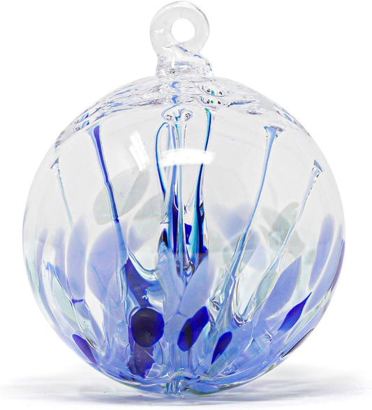 Luke Adams Handmade Glass Gazing Balls for Garden on Clearance – Hand Blown Glass Gazing Ball for