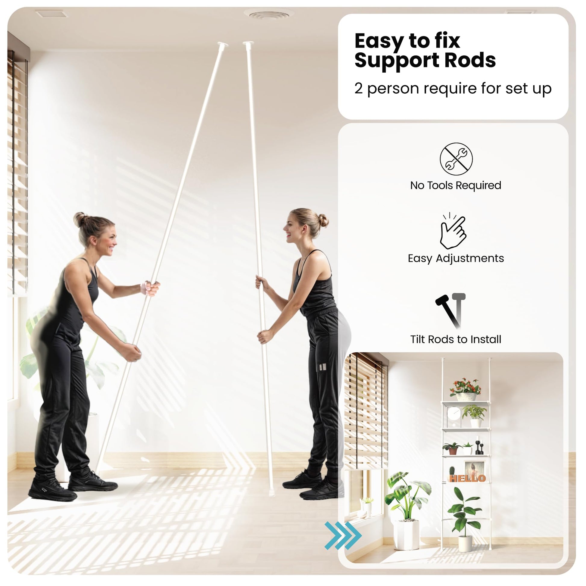 Home Zone Living Over-the-Toilet Organizer Bathroom Storage Organizer