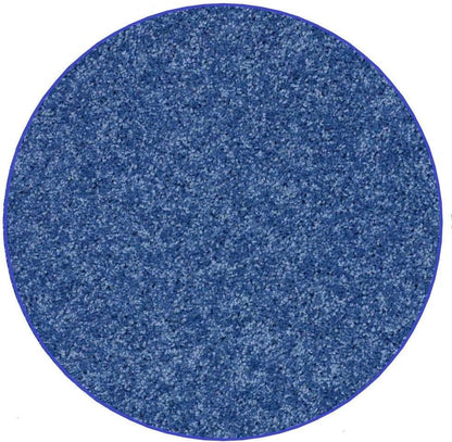 KOECKRITZ Soft and Colorful Kids Classroom Area Rugs (Passes Flammability Pill Test) Many Sizes and Bright Colors to Select from (10' Round, Royal)