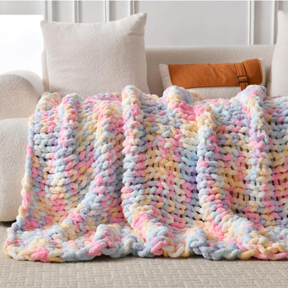 Ultra Soft Chunky Knit Blanket Throw -50x70 Hand Knitted Warm Chenille Throw Blanket, Home Decor Soft Thick Yarn Cable Knit Blanket Breathable Fleece Banket Christmas for Couch Bed Sofa Best GIF