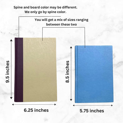 Curated Decorative Books Hardcover Décor Books for Home Décor, Choose Color, Interior Design, Office, Wedding Display, Instant Library, or Staging (Violet, Three Feet)