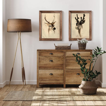 Yaetm-11x14 Picture Frame, Natural Solid Wood Photo Frame Display for Wall Mounting, High Definition Glass Carbonized Black(2 Pack)