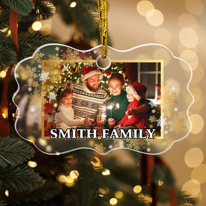 Personalized Family Photo Decor, Crystal Ornaments, Custom Christmas Hanging Ornaments, Decorative Hanging Glass Pendant, Design Own Picture, Gifts for Christmas, Butterfly Shape for Family