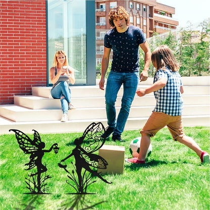 Decorative Garden Stakes, Fairy Garden Statues for Home and Garden (6)