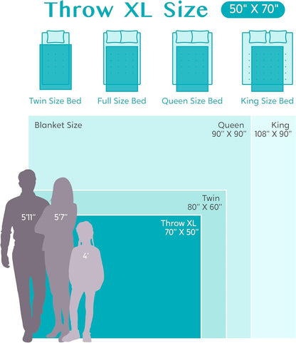 Joiedomi Throw Blanket for Couch Bed, Light Camel Knitted Blankets Gifts for Women Mom Girls, Cozy Cute Soft Throw Home Room Decor Aesthetic for Women Mothers Birthday Gifts 50x70 Inches