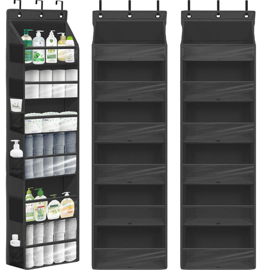 STORAGEIDEAS Over Door Organizer with 6 Extra Large Pockets 12 Side Pockets, Sturdy Closet Storage