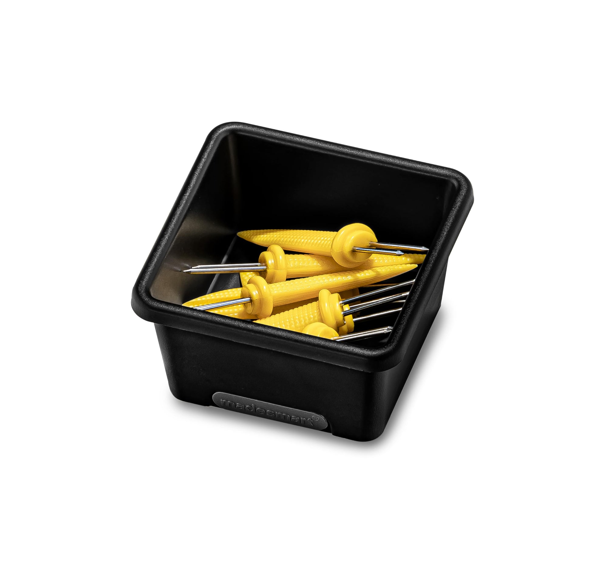 madesmart Mini Storage Bin, Multipurpose Organizer for Kitchen, Bathroom & Office, Organizer for