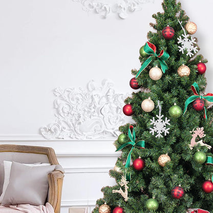 Every Day is Christmas Ornaments, Shatterproof Christmas Tree Ornament Set, Christmas Balls Decoration 35 Count (2.75"/70mm, Garden Country Woodland)