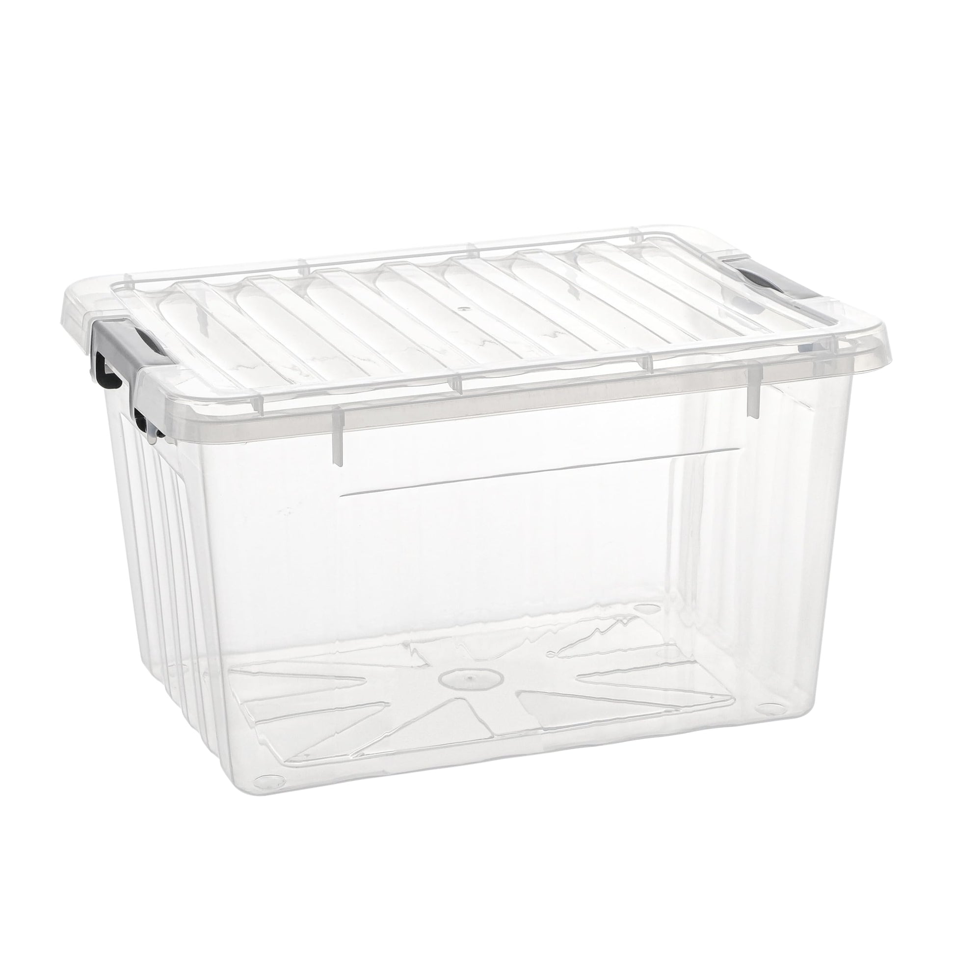 Cetomo 18Qt*6 Plastic Storage Bins, Storage Box, 6 Pack, Organizing Container with Durable Lids and