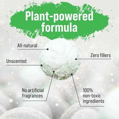 Rockin' Green Laundry Detergent, Plant based, All Natural Laundry Detergent Powder, Vegan and Biodegradable Odor Fighter, Safe for Sensitive Skin (Active Wear 120 Loads - Unscented)