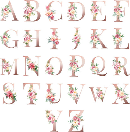 Letter Name Ornament, Personalized Christmas Ornaments 2025, Custom Initial A-Z Monogram Ornament, Family Keepsake Customized