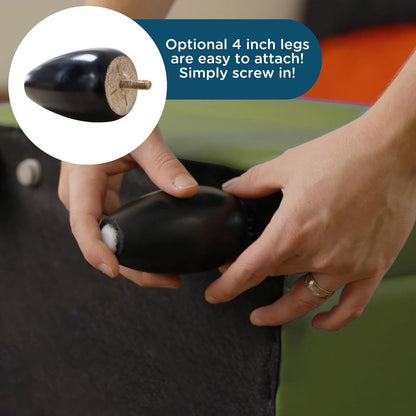 Children's Factory As We Grow Toddler Sofa, Flexible Seating for Daycare or Preschool, Kids Reading Couch, Playroom Furniture, Sage