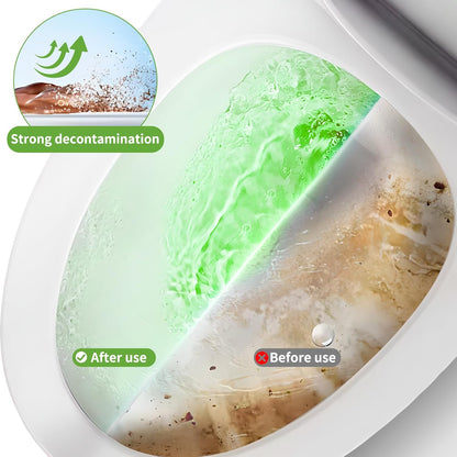 Toilet Bowl Cleaners Bottle Bathroom Toliet Bowl Cleaner with Fresh Jasmine Scent Cute Dinosaur Shaped Toilet Tank Cleaner (Green)