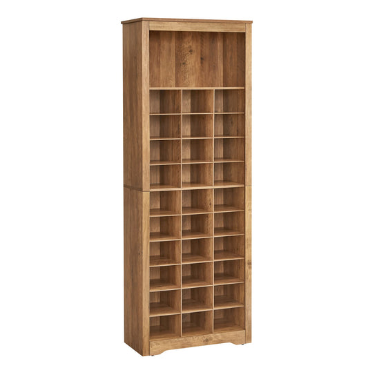 VASAGLE Shoe Storage Cabinet, 10 Tier Shoe Rack Organizer, Holds Up to 30 Pairs of Shoes, for
