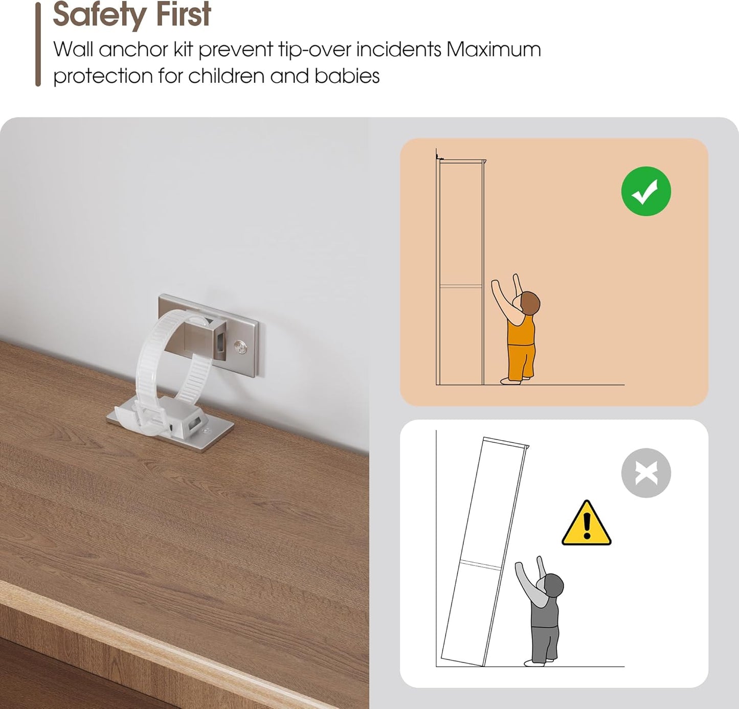 70 in Tall Bookcase, White Bookshelf Open Storage 5-Tier Shelves, 33 inch Wide Floor Standing Indoor Furniture, Book Cases for Home School Library Office Bedroom Kids, Oak 5 Tiers