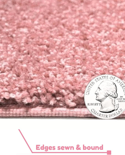 KOECKRITZ Soft and Colorful Kids Classroom Area Rugs (Passes Flammability Pill Test) Many Sizes and Bright Colors to Select from (12' Round, Fairy Princess)